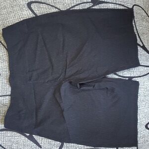 George pinstripe long shorts size 16